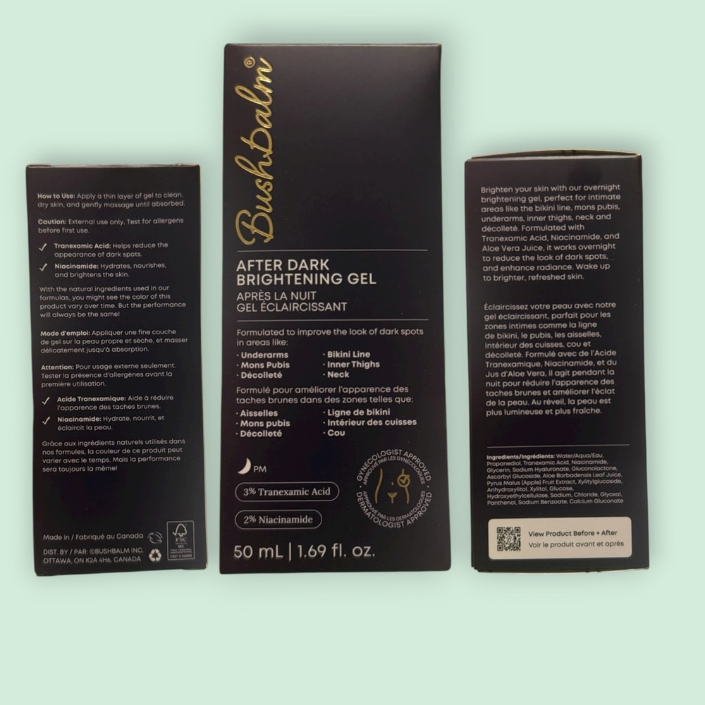 🤎2for $50 🤎 Bushbalm After Dark Brightening Gel